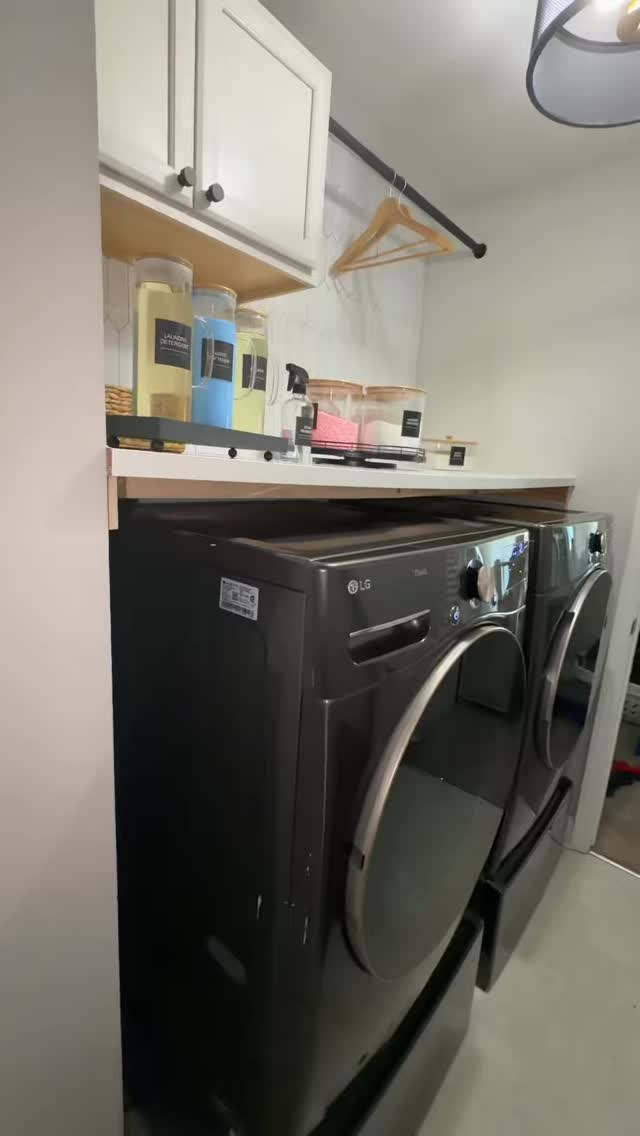 HusBAE did exactly what needed to be done to upgrade our Laundry Room! 🤩 The whole process is on YouTube ➡️ The Cooke Book
Comment and let me know if yall want the more detailed video 😉
#laundryroommakeover #homeupgrade #diyhomeprojects #homeimprovement