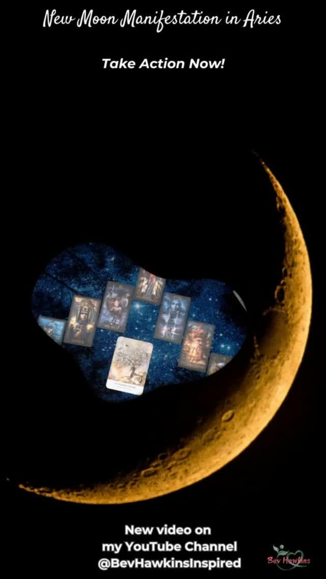 The Aries New Moon brings a surge of courage, momentum, and fresh beginnings — a powerful reminder that nothing changes until you take that first step.
This isn’t just about dreaming anymore…
It’s about doing.
Watch the full reading on YouTube (link in bio).