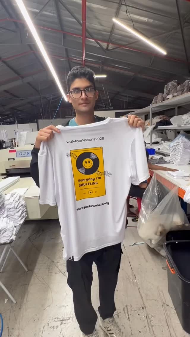 Shout out to @aarikinafrica and Startex for once again sponsoring the T shirts for our annual Walk for Parkinsonās. š
Looking forward to seeing Durban come out in support for Parkinsonās Awareness
š
18th April
ā° 9am
šļø Snake Park Beach
š 083 258 3604
#parkinsonsawareness #strongertogether #parkinsonsdisease #walkforparkinsons #parkinsonssupport
