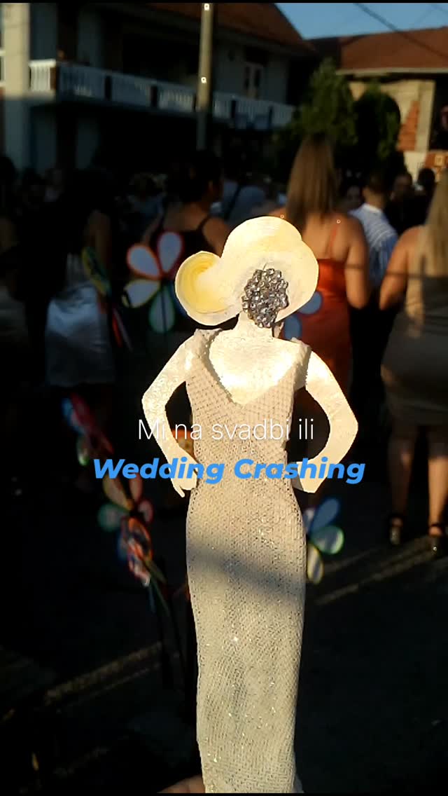 #weddingcrashing #romawedding #romskasvadba #paperdoll #leskovac