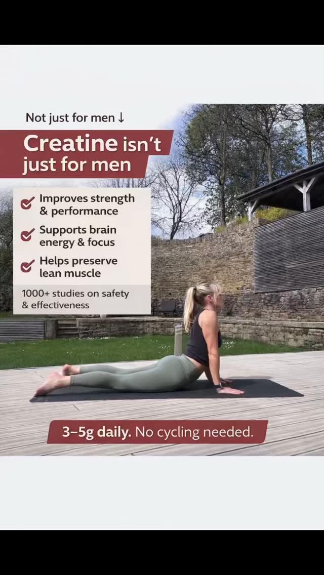 Are you taking your daily creatine
Scoop it
drink it
Be consistent
Feel the benefits
www.emazeinnerhealth.co.uk