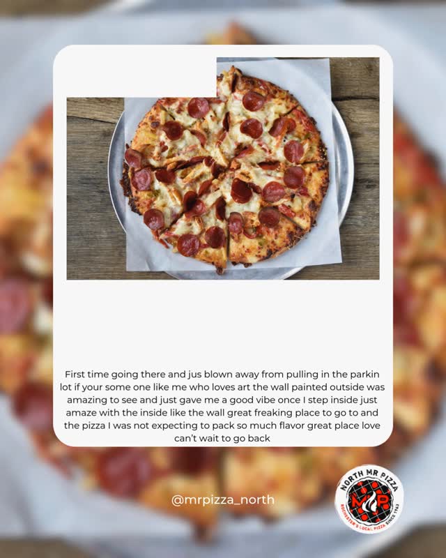 ✨ Real review. Real love. Real pizza. 🍕💬
We’re feelin’ the love from our amazing guests—and this one had us smiling ear to ear 😍
📣 Got a fave slice, pizza, or dessert? Share the love!
📸 Post about your visit, tag us @mrpizza_north, and you just might be featured in an upcoming post too!
✔️ Like
✔️ Follow
✔️ Tag us in your pizza pics
✔️ Leave us a review if you had a great time!
Because honestly… pizza this good deserves to be talked about 😏🍕🫶
🕚 Hours:
Mon–Sat 11–9, Sun 12–9
🌐 Order online: northmrpizza.com
#PizzaLover #RochesterMN #PizzaNight
#NorthMrPizza #SupportLocalBusiness
#FoodieFinds #CheesyGoodness #Pizzagram
#LocalEats #PizzaPerfection #EatLocal