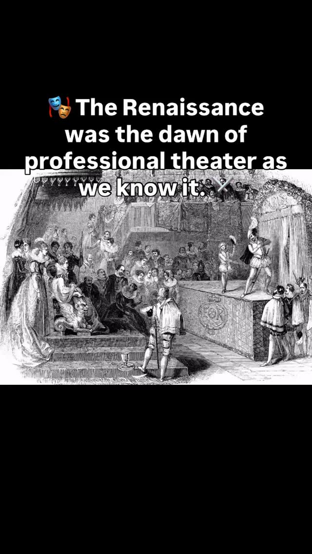 🎭 The Renaissance was the dawn of professional theater as we know it. ⚔️
During the Renaissance, theater underwent a dramatic transformation that forever changed the performing arts.
One of the biggest game-changers was the emergence of professional acting troupes, such as the Lord Chamberlain’s Men.
Before this period, acting was often a part-time or amateur pursuit. But Renaissance troupes were different; they were full-time, organized companies of skilled actors dedicated solely to their craft.
Many of these troupes gained the patronage of nobles or even the royal court, which provided financial backing and protection. This elevated acting from a precarious pastime to a respectable profession with steady income and social status.
This professionalization led to the rise of celebrity actors like Richard Burbage, who became household names thanks to their skill and memorable performances in plays by Shakespeare and others.
This shift not only changed how plays were performed but also how theater was perceived in society and it became a thriving industry, an important form of entertainment, and a powerful cultural force that influenced literature, politics, and social life.
#performingarts
#renaissance
#podcast
#shakespeare
#theaterhistory