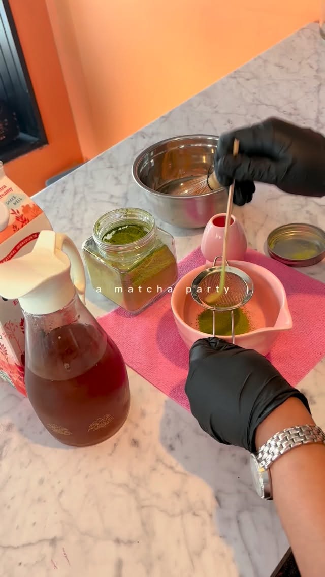 Blue lotus anyone? We’re officially joining the matcha waveeee 🍵✨
And what better way to celebrate than with a Matcha Party at the house! We’re so excited to introduce our new matcha offerings crafted with intention and the same cozy, nourishing vibes you love.
🌿 Come by today until 4PM to check it out our new menu and come by this Tuesday to get a sample and get a first taste of what’s brewing.