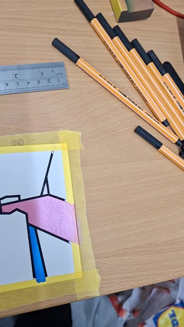 For sale - £25
Wish You Were Here
09/04/2026
Black ink & metallic acrylic on 310gsm textured matte Fine Art paper
25.5x12.5cm
DM or link to my eBay in my bio
Postage or collection from SE18 5AS available
@thamessidestudiosse18 // @twentyfournortheast
#wishyouwerehere❤️ #abstractart #londonlandscape
#artonpaper