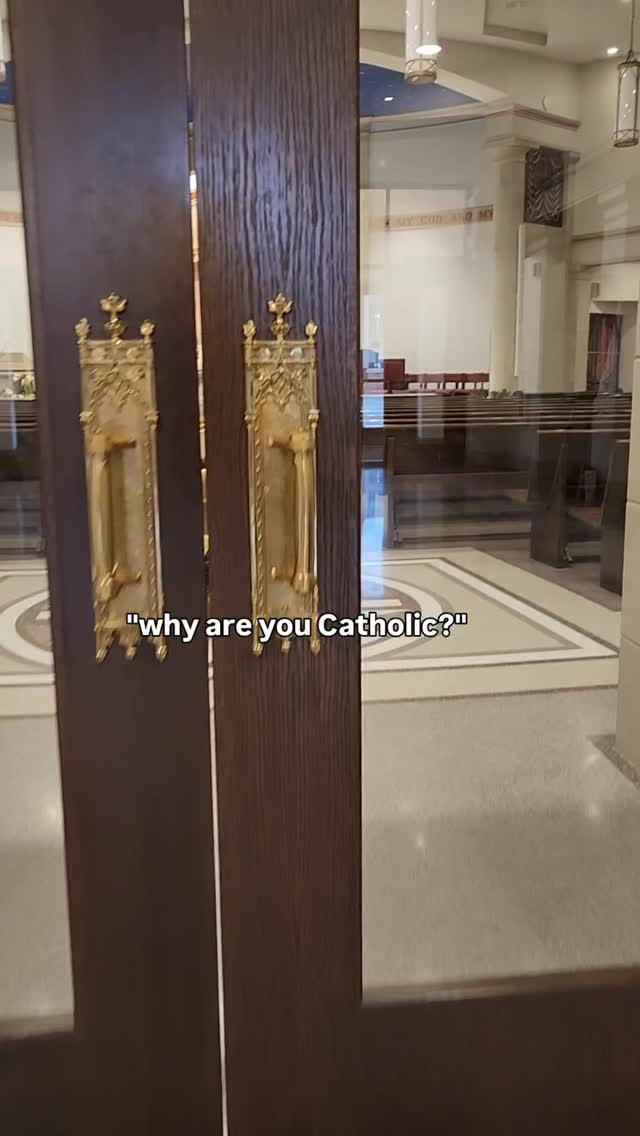 Comment why you're Catholic π€
I'm Catholic because I'm in Love. I'm in love with Christ and I want to live forever with Him- and Jesus uses the Church to have a way to be close to us until Heaven.
He wanted a way to be physically with us always- not just spiritually. And the Eucharist is the way He chose to do that.
We know from Scripture that Jesus told the Apostles His flesh is true food and His blood true drink (John 6:55). At the Last Supper, He said, βDo this in memory of meβ-the first Mass.
For more scriptural evidence, read John 6, 1 Corinthians 10:16, 11:27-30, Matthew 26:26-28, Mark 14:22-24, Luke 22: 19-20, and many more from the Old Testament (feel free to DM me and I'll send them to you!!)
From the very beginning, the Eucharist was celebrated by the Apostles- and only them- because they were given authority directly by Christ to do this in memory of Him.
After them, the Apostles were succeeded by other men who dedicated their life to the priesthood and making the Sacraments available to the Early Church through something that we call Apostolic Succession. It's demonstrated numerous times throughout Scripture (feel free to DM for these too!) Itβs through this succession that Jesus makes Himself physically present in the Eucharist, even today!
We worship Christ in the Eucharist. With Him, we are always always home- that's why I'm Catholic π€
#catholic #thelitleapologist #catholicism #christian #apologetics