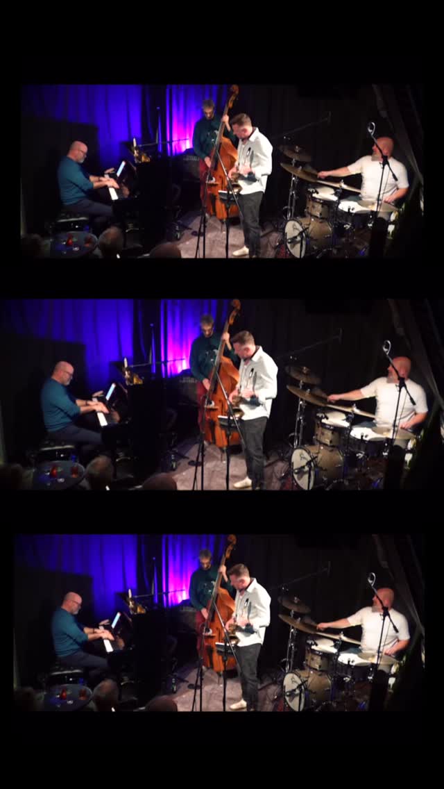 @paulboothmusic and @johncrawfordpiano Quote trading on the tune “Flex” an uptempo cubop Latin jazz fest. #improv #jazz #drummer