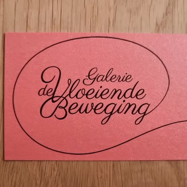 VERS van de pers...onze nieuwe visitekaartjes ✨️ #visitekaartjes #blij #nieuw #galerie #bergen