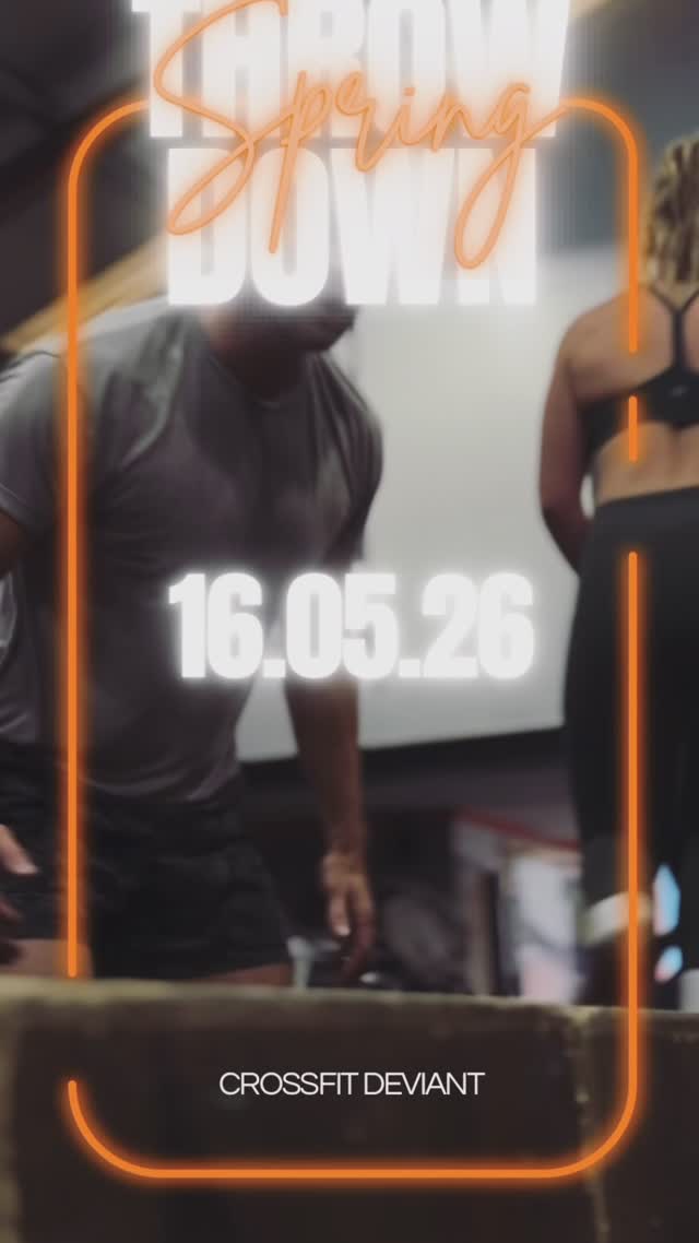 🏋️🌼 SPRING THROWDOWN 🌼🏋️♂️
How good is your synchro?
Team tactics will definitely come in to play during the Spring Throwdown.
Tickets via the link in our bio 🔗
👯 Same Sex Mixed Ability Pairs 👯♀️
🗓️ 16.05.2026
💷 £50 per team
🪩 What to expect 🪩
WODs that will make you press the gas pedal, talk team tactics, oh and throw a barbell around 🤩
Tag your team mate 👇
•
•
•
Athletes built at @crossfitdeviant
#hardwork #intensity #machines #family #teamD