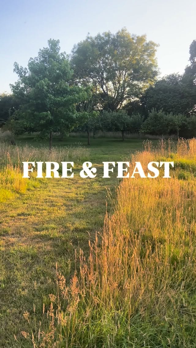 FIRE & FEAST
Some of my favourite cooking has happened over an open fire, whether it’s the Bonfeu fire bowl in our orchard, a BBQ overlooking the Camel Estuary in Cornwall or in the Wild Kitchen at Ashcombe Estate.
There’s something about flame and smoke that brings out amazing flavours from ingredients - and makes you cook more instinctively.
On Thursday 30 April, I’m opening that experience up. A six-hour day covering meat, fish and vegetables cooked over open fire, plus some delicious accompaniments.
I’ll welcome you with coffee & croissants, then show you how to create a proper feast that we’ll then share, sitting around the table amongst the trees.
£175 per person. A few places still available - link in my bio to book.