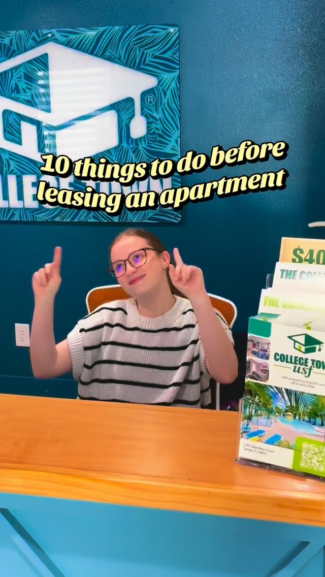 Tour today, move in tomorrow, and stay for the memories! 🏠 We’re more than just an apartment—we’re the home you’ve been looking for.
Your best year yet starts at College Town USF✨🔑
#CollegeTownCommunities #LiveWithin #USF