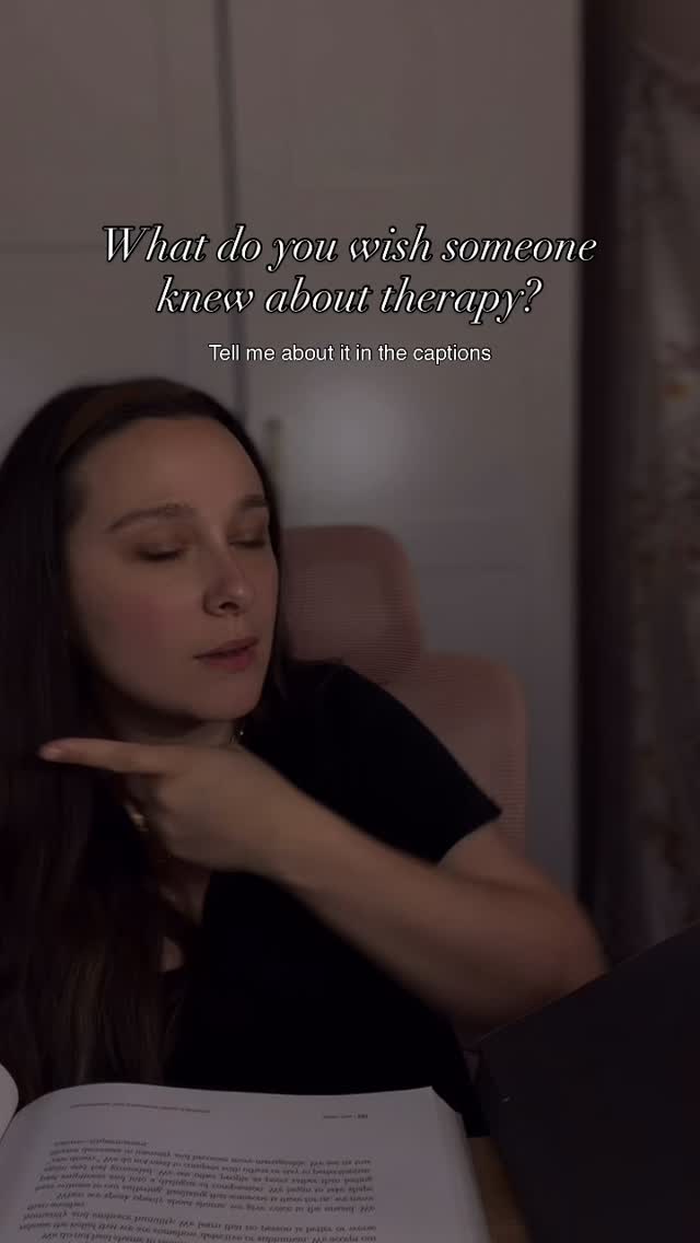 What do you wish someone knew about therapy? I’ll go first — going to counseling is preventive. It doesn’t have to be a code red situation for you to want to talk to someone about what is going on in your life who is an outside party and can help you process what’s going on. 🤍 HL
What’s something that you’d like others to know about therapy?