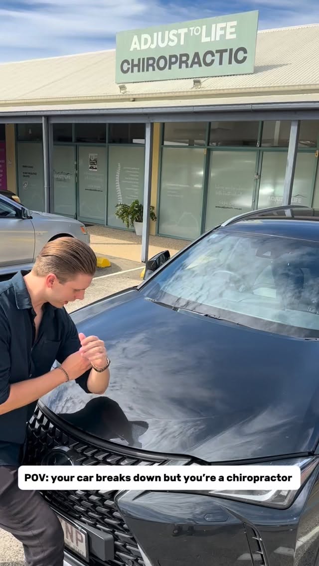 When your car makes one weird noise = đ¨ panic
When your back has been hurting for 6 months = âitâll go awayâ đ¤Ą
Reminder: your body needs maintenance too
