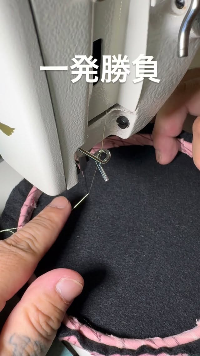 #横振り刺繍 #刺繍アート #一発書き #書道アート #職人技動画