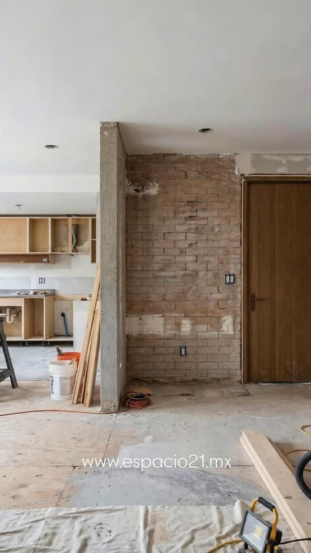 Materiales y luz que transforman ✨
#interiorismo #departamentoscdmx #Remodelacion #interiorismomexico #Renders