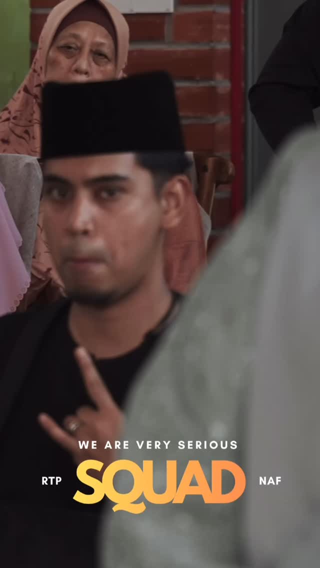 Squad, we are very serious. No retakes, only moments.