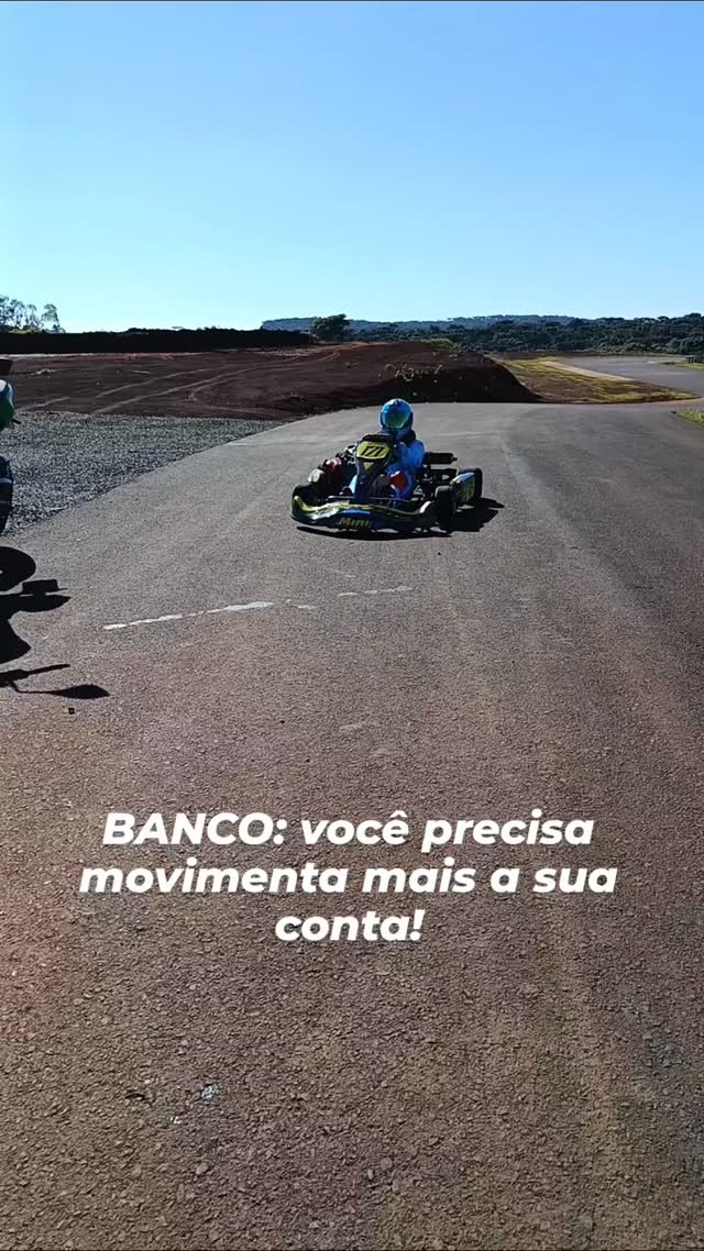 Kart não é gasto é um relacionamento sério com a emoção 😅🏁
Você começa achando que é só dar umas voltas
quando vê, já tá calculando gasolina, peça, ajuste fino e pensando: “acho que preciso de um pra mim”.
E sim o banco pediu pra movimentar a conta e a gente só escolheu fazer isso do jeito certo 😂🔥
Agora fala a real: vai continuar só assistindo ou vem pra pista sentir isso de verdade?