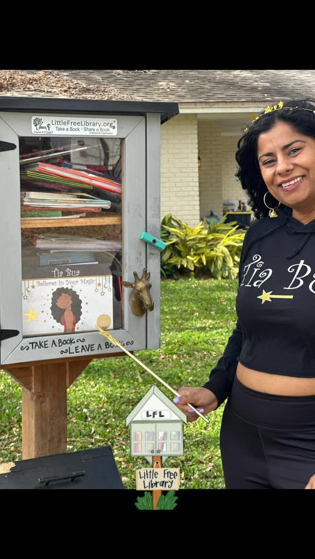 🪄Wands Up World 🌎 Namaste and Hola.
📚National Library Week 2026 runs from April 19–25 with the theme "Find Your Joy," highlighting the essential role libraries play in fostering community, literacy, and access to technology.
Tia Bua is beyond grateful to be featured in little libraries, home libraries, Healthcare libraries and School libraries!
#library
#tiabua
#read
#author
#books