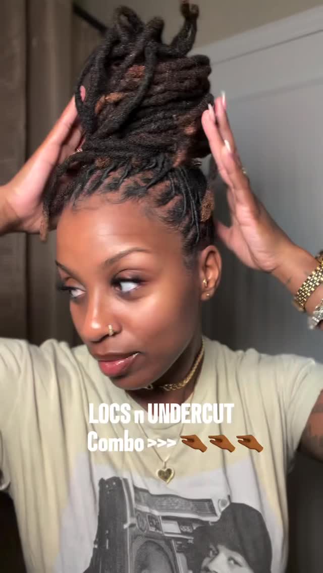 @styledbyzhanellc
Don’t regret it at all ☺️.
2 Yrs n Counting 🔥
#fyp #explorepage #locs #locjourney #undercutgirls