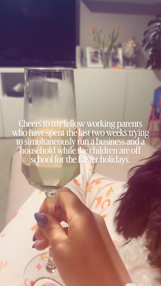 We made it!!!*
.
*unless, like my son, your children have an inset day tomorrow and then we can celebrate in 24 hours instead 😅
.
Seriously though, if you have spent the last two weeks trying to answer emails, keep small humans entertained, stay present on social media, feed little mouths, be on client calls, be a present parent, answer enquiries, create a magical Easter, and actually do your job while ‘soaking up every minute because they grow up fast’ then hats off because the juggle is SO real! 🫶🏼
.
But as tough as it’s been, I wouldn’t change it for the world, because ‘Mummy’ and ‘Businesswomen’ are two of my favourite titles and I’m SO lucky that they can work together side by side 🩷