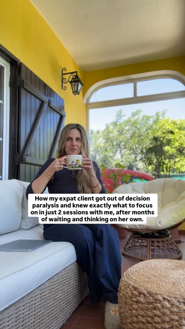 If you’re stuck in decision paralysis on your expat crossroads, I would love to discuss ways I could help you.
👉 Book your free first talk, link in bio! Or DM me “expat” and I’ll get in touch.