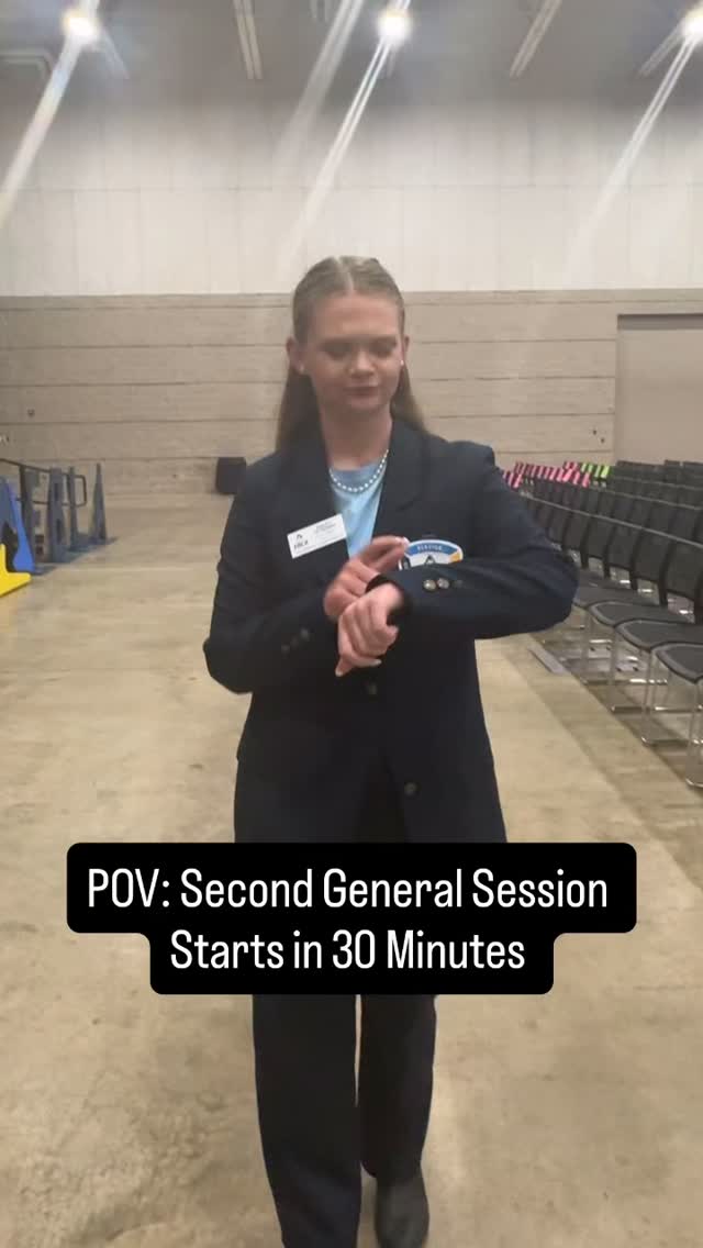 Don’t be late! 2nd general session starts in 30 minutes! Can’t wait to see at the block party too!