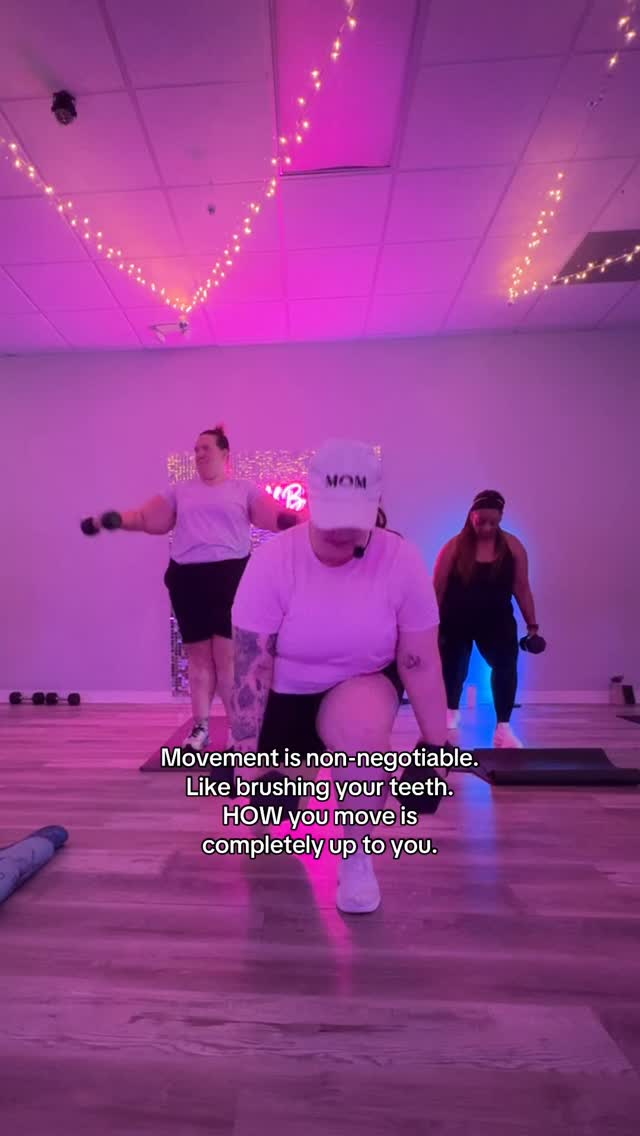 The perfect workout is…
✅ Accessible
✅ Affordable
✅ Enjoyable
Basically the thing you’ll consistently SHOW UP for will make the best impact on your life! 💕
You don’t have to be perfect, or force yourself to do fancy TikTok workouts, or only “lift heavy” to make progress in your fitness journey. So dance, lift weights, take a class, go for a run. You just have to move!
#funworkouts #dancefitness #workoutsforwomen #dallasga #hiramga