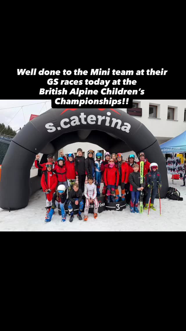 Great Day of Racing @gbsnowsport British Children’s Championships Giant Slalom. For a club where all our athletes train and compete with minimal time on snow and away from school we are punching well above our weight!
Top 10 results are something to shout about.
We have great strength and depth in our minis! Big thanks to our coaches - @charlieguesty @christianjensen95 @cpitkethly @tobyx_deighton @erskinemalcolm, @ruaridh_frame and Lois.
Girls U10
Charlotte 8th
Lexi 13th
Boys U10
Toby 11th
Alex 14th
Girls U12
Athena 🥈
Maggie 6th
Zoe 17th
Boys U12
Joshua 17th
Matthew 19th
Harry 27th
Samuel 30th
Barnaby 31st
Rupin 33rd
#spsrc #spsrcski #santacatarina #sandownparkskiraceclub #gbsnowsport