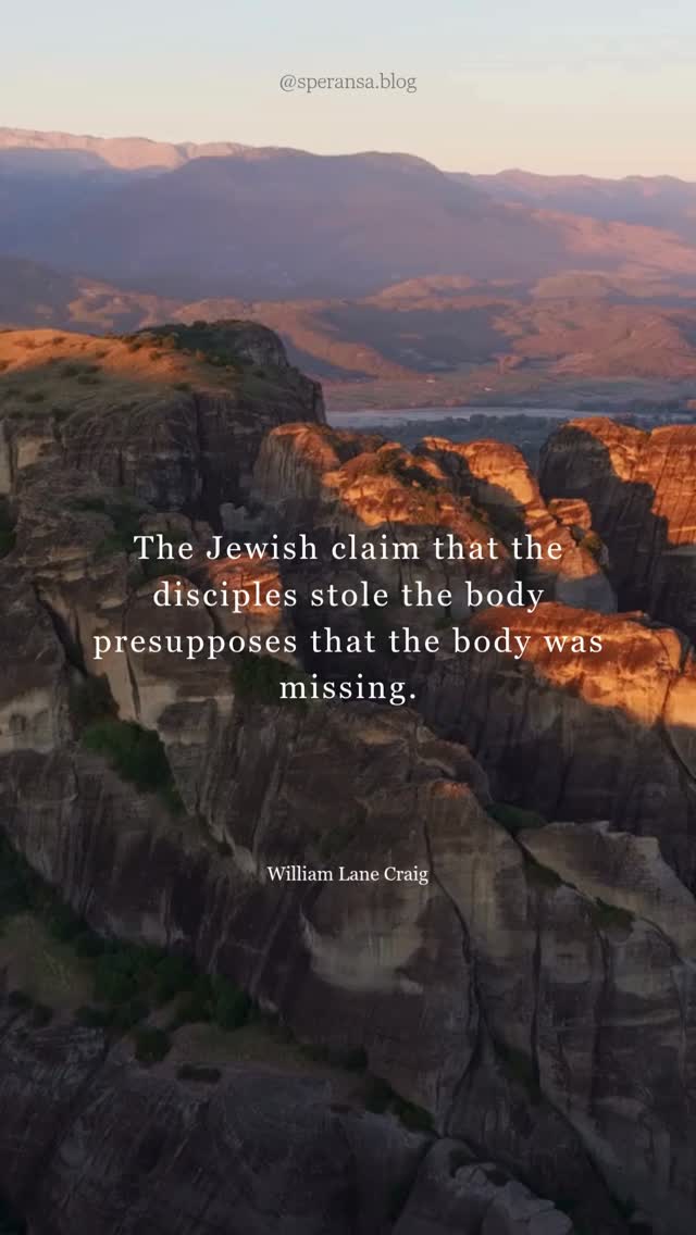 From: Reasonable Faith: Christian Truth and Apologetics
— William Lane Craig
Follow @speransa.blog for biblical insights.