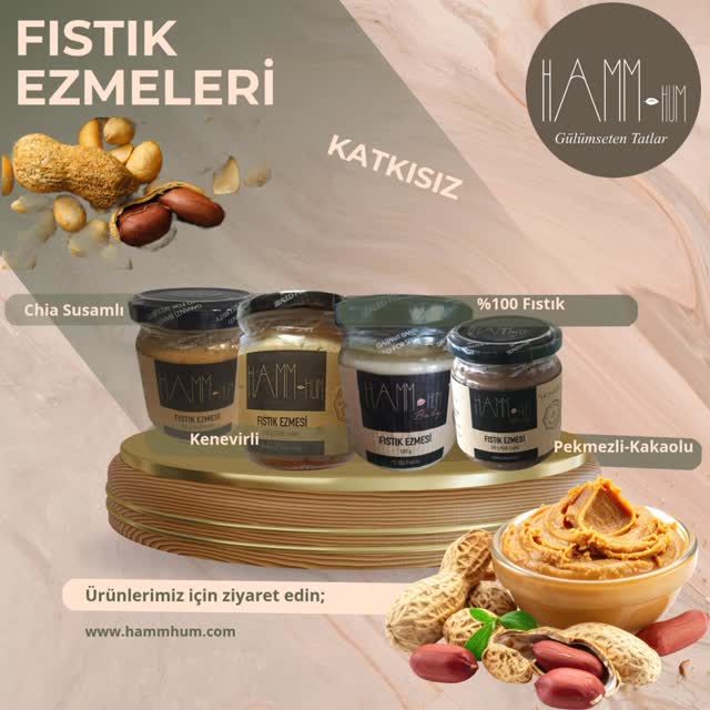 KAVANOZDA SAF LEZZET, SOFRANDA YÜKSEK ENERJİ! 🥜✨
Hammhum ailesinin en sevilen, en doğal ve en güçlü üyeleriyle tanışın! 180gr’lık cam kavanozlarımızda, hiçbir katkı maddesi, koruyucu veya ilave şeker olmadan hazırladığımız 4 farklı fıstık ezmesiyle beslenmenize şifa katıyoruz. 🍃⚙️
Sizin favoriniz hangisi olacak? 🤔
💪 Süper Gıda Serisi (Fonksiyonel Beslenme):
🌱 Chia & Susamlı Fıstık Ezmesi: Lif ve Omega-3 deposu Chia tohumları, kalsiyum kaynağı susam ile birleşti. Tokluk hissi ve enerji bir arada!
🌿 Kenevir Tohumlu Fıstık Ezmesi: Tam protein kaynağı kenevir tohumu ile kas dostu, güçlü bir atıştırmalık. Spor öncesi veya sonrası için mükemmel!
👶 Bebek & Çocuk Serisi (Temiz İçerik):
👶 %100 Yer Fıstığı Ezmesi: Sadece ve sadece yer fıstığı! Ek gıdaya geçişte ve çocuklarınızın beslenmesinde güvenle kullanabileceğiniz en saf hal.
🍫 Pekmezli Kakaolu Fıstık Ezmesi: Doğal üzüm pekmezi ile tatlandırılmış, ham kakao ile zenginleştirilmiş sağlıklı bir “çikolata” alternatifi. Çocuklar bayılacak!
Her biri özenle seçilmiş yer fıstıklarından, butik üretimle hazırlanıyor. İster kahvaltıda ekmeğe sürün, ister smoothie’lere ekleyin, ister kaşık kaşık yiyin! 😉💖
🛒 Bu saf lezzetleri keşfetmek ve sipariş vermek için profilimizdeki linke tıklayın!
#Hammhum #YerFıstığıEzmesi #FıstıkEzmesi #DoğalBeslenme #temiziçerik