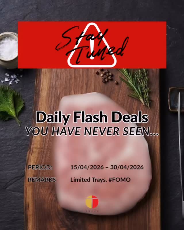 🥩The ultimate Wagyu hack: Get the A5 flavor you crave at 'Off-Spec' prices. Limited trays available.
Stay tuned to our Stories for daily updates—don’t miss out!
✨究極の和牛ハック:最高級A5ランクの和牛を『規格外』プライスで。
形にこだわらない実力派のあなたへ。数量限定で近日解禁。
詳しい情報はストーリーで毎日更新されます!お見逃しなく🔥
#a5japanesewagyu #dotzuwagyuwonder #dotzusg #fomo #sgdeal