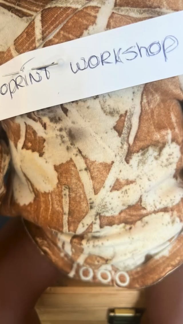 Morgen de eerste ecoprintworkshop weer altihd weer spannend wat de natuur ons geeft 🙏🏻🍀🤗