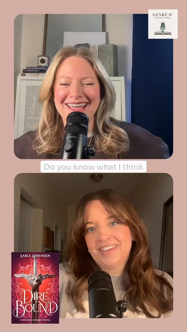 Romantasy: where the stakes are high and the plumbing is nonexistent
Forgot everything that happened in Dire Bound? Same. Catch up with our episode 🎧
#bookstagram #bookpodcast #bookrecs #romantasy #direbound