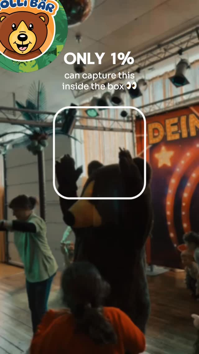 ONLY 1% schafft es 👀
Wenn du den Bär perfekt in die Mitte bekommst…
→ bekommen die ersten 5 freien Eintritt im Molli Bär 🎟️🔥
📸 Mach einen Screenshot
📩 Schick ihn uns auf Instagram per DM
Let’s see if you’re part of the 1% 😏
#mollibärspielpark #mollibär #molbergen #cloppenburg