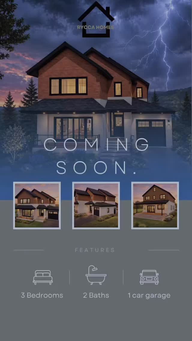 ✨ SOMETHING BEAUTIFUL IS COMING SOON ✨
A new home designed for comfort, functionality, and modern living 🏡
✔ 3 Bedrooms
✔ 2 Bathrooms
✔ 1 Car Garage
Every detail thoughtfully planned to create a cozy, elegant, and practical space for everyday life.
At Rycca Homes, we believe great design starts with the way you live.
Stay tuned for more details 👀
Your dream home might be closer than you think.
#ComingSoon #NewConstruction #DreamHome #ModernHome #CustomHome HomeDesign ResidentialDesign Architecture RyccaHomes MassachusettsHomes NewBuild HouseGoals RealEstate LuxuryLiving HomeInspiration