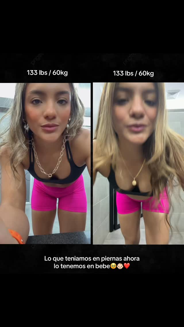 Así cambia la composición corporal..
Un proceso más para mi creadora, ya hemos subido, ya hemos bajando.. ahora en el nuevo capítulo: fabricamos un 👶🏻.
Ambos videos bajo el mismo peso (subiré mucho más very soon), diferente composición corporal..
En embarazo no es certero conocer exactamente la composición corporal, pero mi perdida de masa muscular ha sido muy fuerte, pase meses de mucha inactividad y reposo y para caso como el mio: lo que no se mantiene, es perdida segura.
¿Volveremos? Por supuesto que yes!
En unos cuantos meses, Get Ready.. “volviendo a tener chocolatitos 🍫 y piernas big”
@nutri.karolcustodio