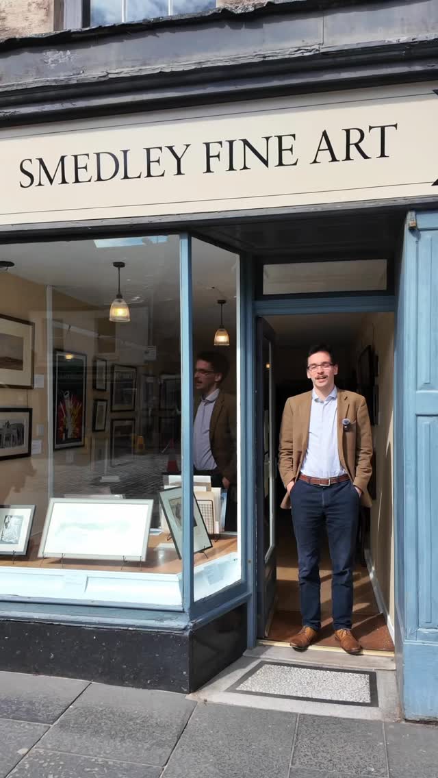 Have you made it to @smedleyfineart yet?
A new addition on Market Street, this gallery has grown from an Instagram account into a fully realised space in just a few short years. Founded by students and now run by third-year George Smedley, who studies here in St Andrews, it’s bringing a fresh, more accessible take on fine art to the town.
Expect a carefully curated mix of nineteenth and twentieth century works, with a focus on making collecting feel welcoming rather than intimidating
A brilliant new independent to have on the street. Well worth a visit- with 15% off for students!👀 #lovestandrews