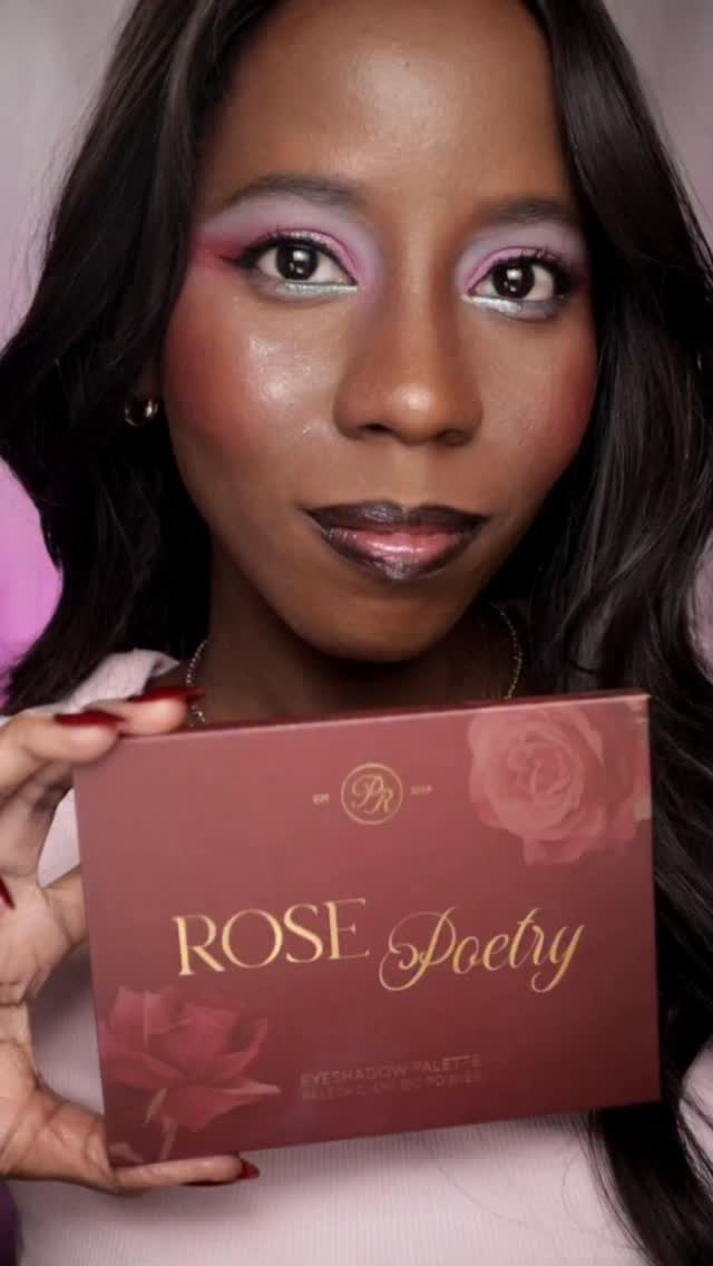 Beautiful makeup created by @rama.scott.glow using our newest Rose Poetry palette 🥰❤️🌹 #thepastelroses #makeup #indiemakeup #prettymakeup