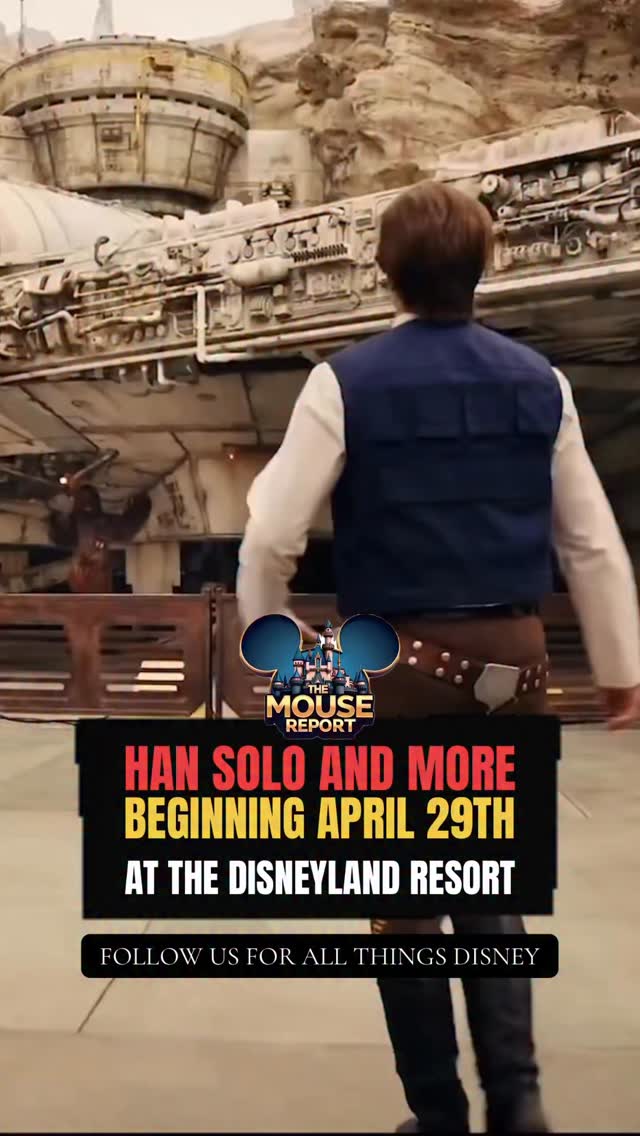 Never tell me the odds. Meet Han Solo, Captain of the Millennium Falcon, at Star Wars: Galaxy’s Edge in Disneyland Park starting April 29.
#galaxysedge #disneyland #maythe4thbewithyou #disneyparks #disneynews