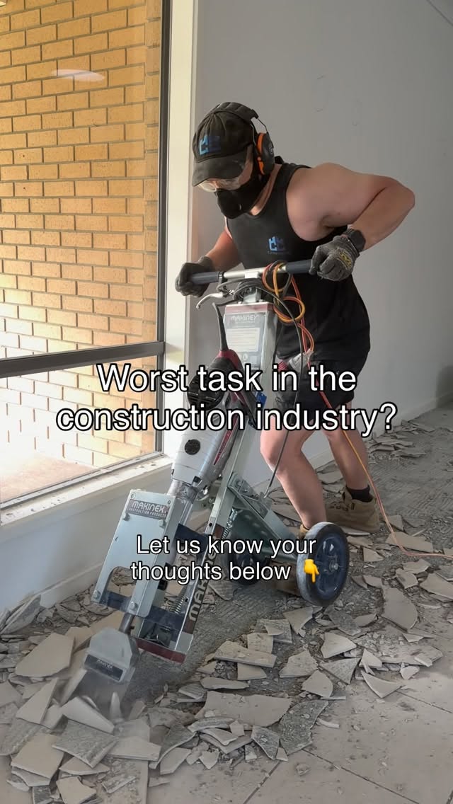 What can be worse than jackhammering up tiles?
Let us know in the comments below 👇
#trend #tiles #construction #cjcconstruction #carpentryqld