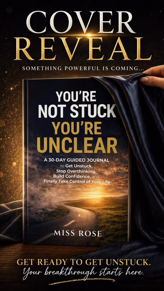 ✨ YOU’RE NOT STUCK… YOU’RE UNCLEAR ✨
And once you get clear, everything starts to change.
If you’ve been feeling stuck, overwhelmed, or constantly overthinking, this is exactly why I wrote this book.
📖 You’re Not Stuck. You’re Unclear is officially OUT NOW.
Inside, you’ll learn how to:
✔️ Get clear on what you truly want
✔️ Stop overthinking and second-guessing
✔️ Build real, lasting confidence
✔️ Take control of your life, one step at a time
This isn’t just a book… it’s your 30-day reset.
If you’re ready to move forward instead of staying stuck, this is for you 💛
👉 Grab your copy now (link in bio)
Comment CLEAR and I’ll send you a powerful prompt to get started today ✨
#mindsetshift #clarity #howtogetunstuck #selfgrowth #personaldevelopment