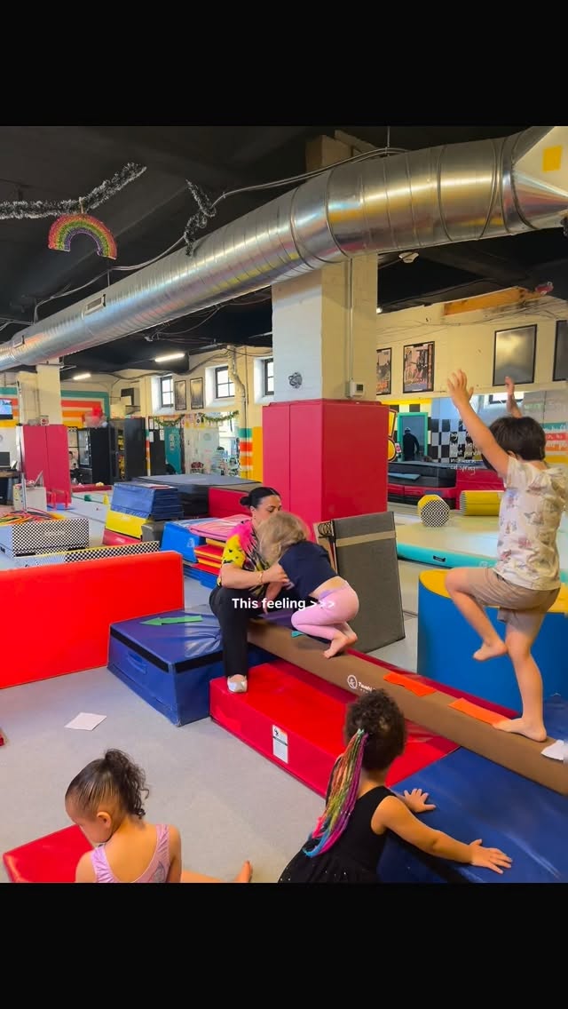 All the best feelings at Flip Out! New summer classes are up! Visit our website to enroll! #flipoutproductions #gymnastics #philadephia
