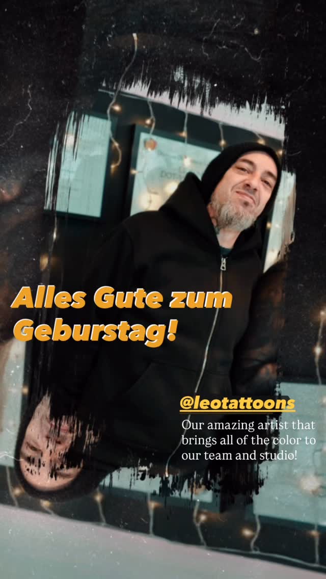 Today is a special day🫰🏻, join us to celebrate @leotattoons , the responsible for all of the powerful 🎨color in our team💪🏻 and studio! Alles Gute zum Geburstag🍻!!!
🫶🏻 @HautdesignTattoo Team 🫶🏻
#HautdesignTattoo #Bday #tattooartist #hannover #langenhagen