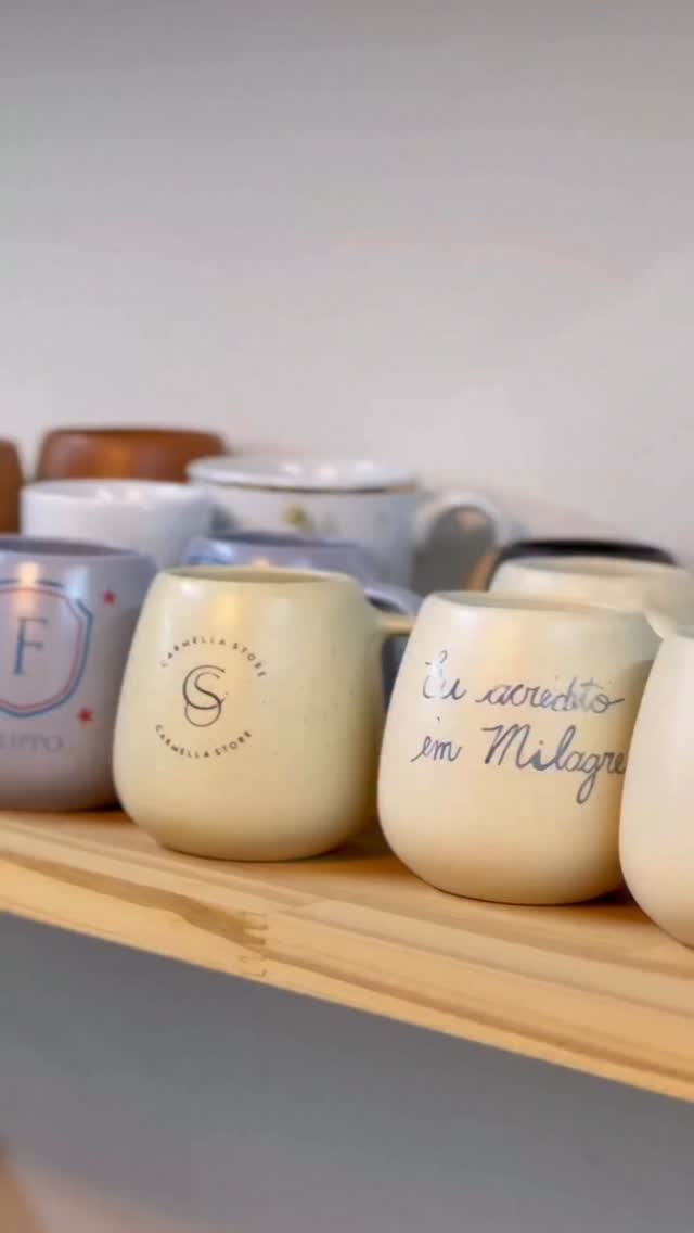 Nossas canequinhas personalizadas que vocês amam 🫶🏻✨💗☕️