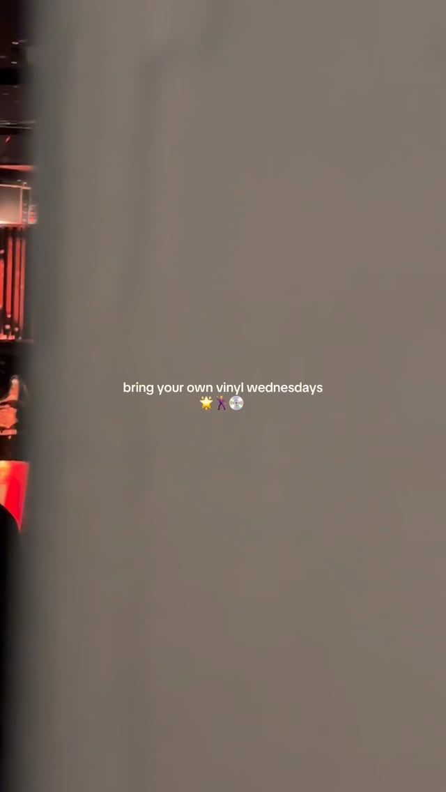 looking for plans this Wednesday?
you can always find us at cafe1001 every Wednesday 7-11pm - no tickets needed 🙏
#vinyl #byov #kanye #london #shoreditch