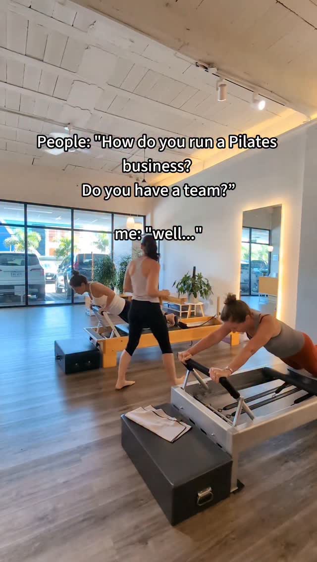 here's to the Pilates teachers who wear many, many hats. I see you!
shoutout to @sweetlayer_bakery for the reel inspo