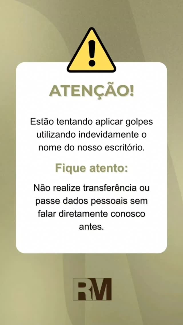 #Comunicado #Golpe #Atenção #Clientes #ResinaMarcon