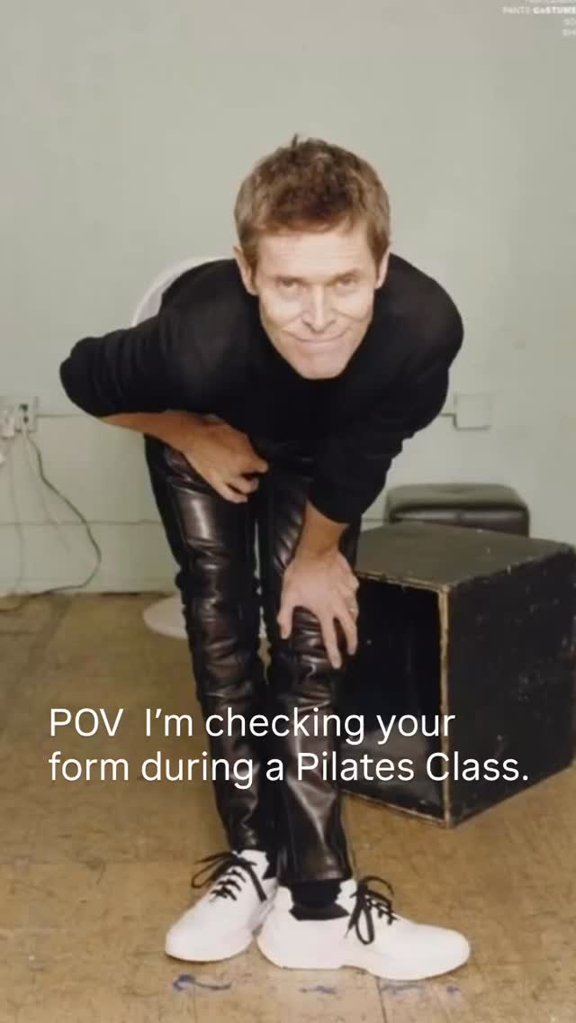 Dafoe-nitely accurate.
#pilatesform #classicalpilates