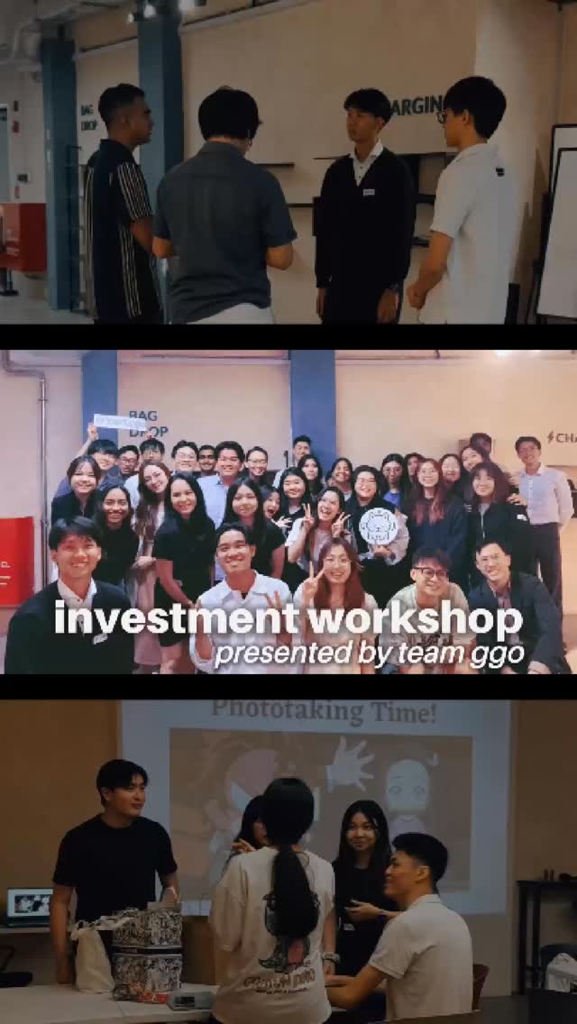 Throwback to our workshop on investment theories! ๐๏ธ Comment if you'd like us to host more of these! #TeamGGO #fyp #adulting101 #investmentsg