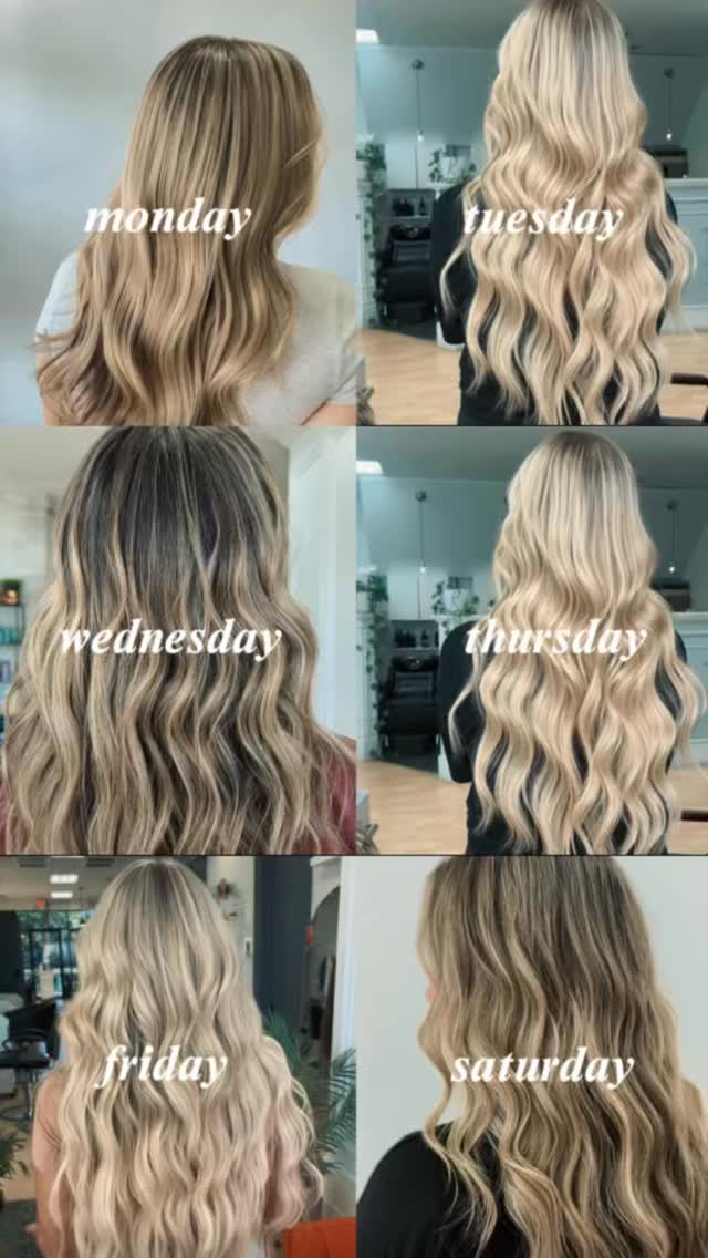 6 days, 6 blondes🌺
#sohohairbar #azhairstylist #chandler